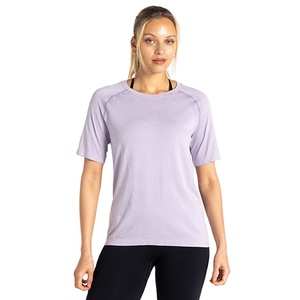 Camisetas de Gimnasio para Mujer, Diseño Liso Personalizado, Ropa Deportiva de Verano, Precio de Fábrica al por Mayor, Nueva Colección OEM - Product Image 1