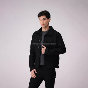 Nardon Apparel Chaqueta de mezclilla de invierno clásica personalizada para hombres-100% algodón prendas de vestir transpirables - Product Image 5