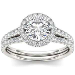 Custom 925 Sterling Silver <b>Rings</b> Classical Special <b>Cubic</b> <b>Zirconia</b> Eternity Unique <b>Ring</b> for Women <b>Wedding</b> - Product Image 1