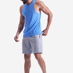 Camiseta sin mangas de algodón personalizada de alta calidad, de secado rápido y transpirable, ecológica, para hombres, gimnasio, entrenamiento, equipo de Fitness, estilo deportivo - Product Image 5