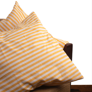 Recycled Yarn-Dyed Stripe Woven American Square <b>Cushion</b> Case Personalized Pillow <b>Covers</b> for Home Hotel Hospital - Product Image 1