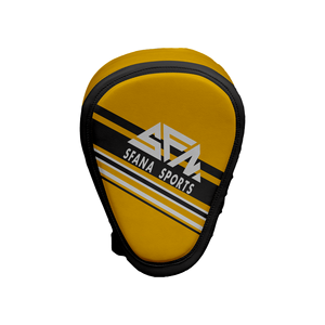 Ensembles de boxe OEM personnalisés Mitaines de mise au point en PU Coussinets en cuir véritable pour l'entraînement des arts martiaux Vente d'équipement de combat et d'entraînement - Product Image 2