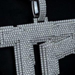 สร้อยคอจี้เพชรแท้ทองคำแท้ 10K คุณภาพดีเยี่ยม งานแฮนด์เมด สำหรับทุกเพศ เหมาะสำหรับงานแต่งงาน/งานหมั้น พร้อมส่งออก - Product Image 3