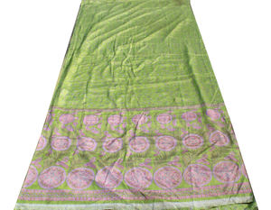 Saree de créateur indien Sari en soie vintage pour vêtements pour femmes - Product Image 6