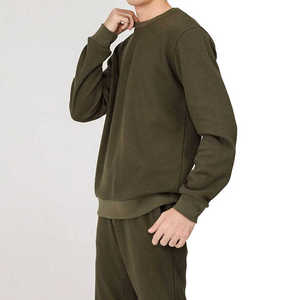 Nouvelle arrivée personnalisée Respirant Anti-Rides Séchage rapide Hommes Survêtement Casual Solide Polyester/Coton Matériau souple Prix bon marché - Product Image 5