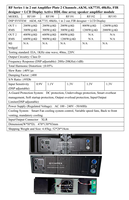 Amplificateur de classe D 1200 W 4 ohms, amplificateur de son professionnel personnalisé, module d'amplificateur de subwoofer haute puissance, équipement audio