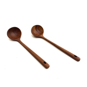 Cuchara de madera tallada a mano de fabricación/tenedor de madera/lazos de cocina de madera para herramientas de cocina restaurante en Casa Fiesta mesa de boda - Product Image 4