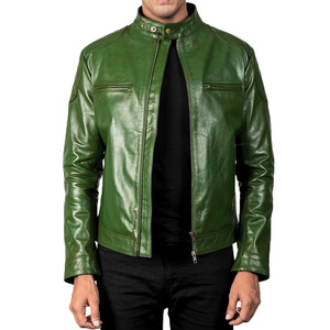 Affordable Price <b>Leather</b> <b>jacket</b> for <b>men</b> Winter Collection Warm 100% Pure <b>Leather</b> High Quality <b>Leather</b> bomber <b>jacket</b> for <b>men</b> - Product Image 2