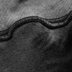 Sweat à capuche en molleton 100% coton ou en tissu éponge français, personnalisé par le fabricant OEM, sans ourlet, coupe courte, effet vintage, délavé à l'acide et aux pigments - Product Image 3