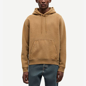 Sudaderas con capucha de gran tamaño de alta calidad con logotipo personalizado para hombre, ropa de calle deportiva de lana pesada, sudaderas con capucha para hombre - Product Image 5