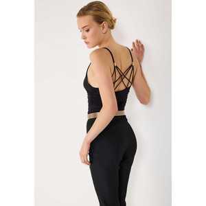 Blusa Casual con Hombros Descubiertos y Logotipo Frontal - Product Image 2