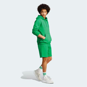 Sweats à capuche surdimensionnés en coton épais et uni de haute qualité cordes personnalisées Logo personnalisé unisexe sweats à capuche pour hommes de grande taille - Product Image 2