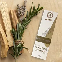 Bâtons d'encens faits à la main de qualité supérieure avec des huiles essentielles pures pour le culte religieux, le yoga et la méditation, disponibles en gros