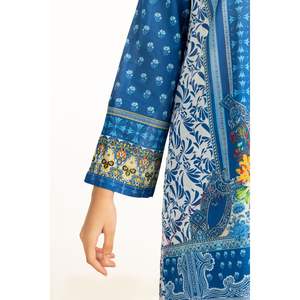 ชุดลำลองฤดูร้อนพิมพ์ลายผ้าลอน IUSTKSD-1047 3 ชิ้น ระบายอากาศได้ดี - Product Image 1