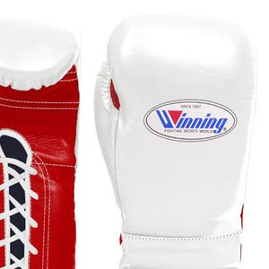 Nouveaux gants de boxe de haute qualité personnalisés en cuir de vachette d'origine également avec logo personnalisé et toutes les couleurs et oz disponibles - Product Image 6