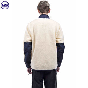 Veste en tissu polaire Sherpa avec impression de Logo personnalisé de haute qualité pour homme, nouveau Design, offre spéciale - Product Image 4