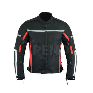 Veste de sport imperméable Cordura 600D pour hommes Veste coupe-vent pour motocyclistes, camping et tourisme Grande taille pour les cyclistes - Product Image 4
