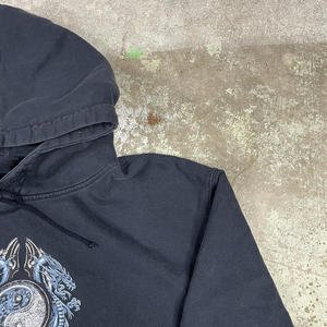 2025 venta al por mayor 300 gramos Sudadera con capucha de algodón polar de alta calidad para hombres sudaderas con capucha de gran tamaño personalizadas para hombres - Product Image 4