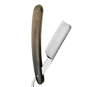 Navaja de afeitar de filo recto Pissco Direct Factory para barbería, navaja de afeitar de acero inoxidable para hombre, con su logotipo. - Product Image 6