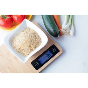 เครื่องชั่งในครัว BooCook ทำจากไม้ไผ่ อุปกรณ์ที่เป็นมิตรต่อสิ่งแวดล้อมสำหรับการวัดปริมาณอาหาร - Product Image 2