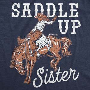Saddle Sister Women's T Shirt <b>Y2K</b> Style Sexy <b>Top</b> Breathable Cotton Short Length Loose Fit Diamonds Letters XS 3XL for Summer - Product Image 2