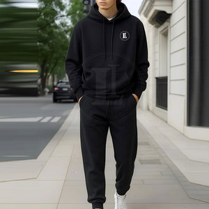 Custom Logo Winter Hooded <b>Pullover</b> <b>Men</b> Tracksuit 100% Cotton Breathable Lightweight High Quality Wholesale - Product Image 6