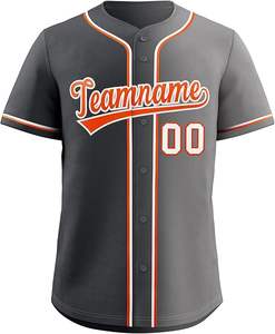 Camiseta de softbol y béisbol para hombre, logotipo bordado, ropa cómoda sublimada para uniforme de equipo - Product Image 1