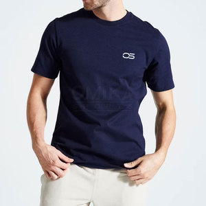 Camiseta transpirable para hombre con diseño de logotipo personalizado Nuevo estilo Patrón sólido Hecho en Pakistán Precio al por mayor - Product Image 2