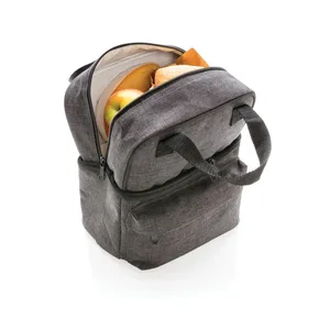 Custom 2-Compartment <b>Cooler</b> Bag for Merchandising Premium Quality Cool <b>Box</b> - Product Image 6