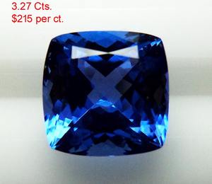El mejor precio al por mayor 100% Natural tanzanita azul oscuro brillante corte facetado piedra preciosa suelta del fabricante indio - Product Image 5