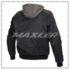 Blouson moto court et compact en textile, fabricant OEM, vêtements de moto personnalisés pour commandes en gros - Product Image 3