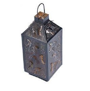 Metal Decorative <b>Candle</b> <b>Lantern</b> Retro Table <b>Outdoor</b> Gold FInishedWith Colourful Glass Metal <b>Candle</b> Holder <b>Lantern</b> <b>for</b> Home Decor - Product Image 3