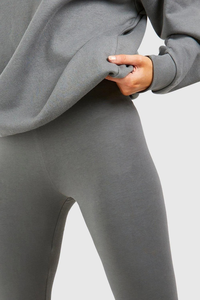 Nouveau arrivé 2025 100% coton femmes sweat tenue décontracté Hip Hop sweat blanc col rond coupe ample femmes sweats - Product Image 5