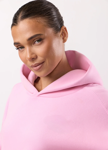 Sudadera con Capucha Extra Grande para Mujer, de Felpa Gruesa, con Hombros Caídos, Fabricada por el Fabricante OEM - Product Image 4