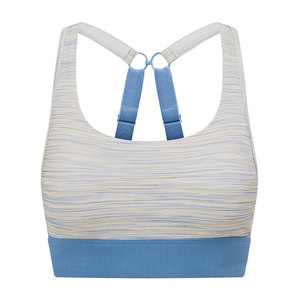Logotipo personalizado de las mujeres XL Fitness Sports Bra Ladies Gym Yoga Ejercicio Workout Bra con estampado para correr y uso en el gimnasio para la venta - Product Image 4
