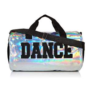 Muestra Gratuita de Bolsa Deportiva de Nailon con Diseño Holográfico para Baile, con Logotipo Personalizado Impreso, 30-40L, Secado Rápido y Transpirable para Gimnasio y Viajes - Product Image 1