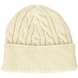 Thick Wool/Cotton Jacquard Knit Beanie Hats Winter Warm Outdoor Headwear Stretchy Comfortable Lightweight Fashion Image Style - Product Image 2