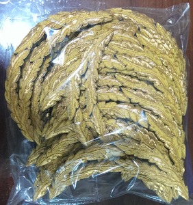 Fil d'investissement de haute qualité Double capuchon de feuille de chêne broderie WOK - Product Image 2