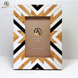 Sang trọng hình học thiết kế handmade nhựa Inlay ảnh khung hình - Product Image 5