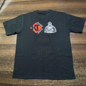 T-shirt pour homme à manches courtes, col rond, style vintage personnalisé, respirant, 100% coton, imprimé DTF, prix d'usine de haute qualité - Product Image 3