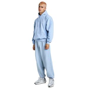 Vêtements de sport d'hiver respirants pour hommes en gros, survêtement de yoga, personnalisable, 100% coton, uni, léger, personnalisé - Product Image 3