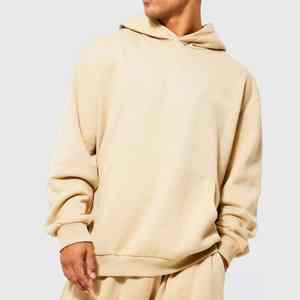 Trajes Deportivos Holgados Personalizados de Alta Calidad para Hombre, Trajes Deportivos con Capucha Gruesos de Invierno con Hombros Caídos, Estilo Urbano - Product Image 6