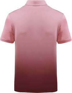 T-shirt à manches courtes en polyester pour homme, à carreaux, en coton mercerisé écologique, luxe léger, longueur courte - Product Image 1
