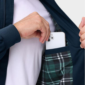 Chaqueta Cortavientos Ligera con Cremallera Completa para Hombre, Impermeable, de Secado Rápido y Transpirable, para Uso Diario y Moda Urbana - Product Image 3