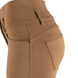 Mallas cómodas para montar a caballo para mujer, mallas ecuestres de tacto suave, cintura alta, soporte de ajuste seguro - Product Image 4