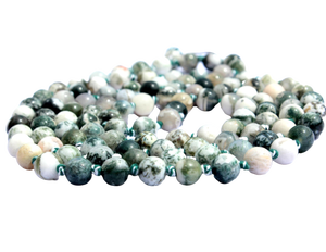 Collier en perles d'agate de style bohème pour cadeau de studio de yoga, qualité supérieure, artisanat raffiné, design élégant - Product Image 6