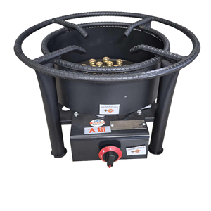 Estufa de Gas portátil de alta presión para exteriores, quemador de hierro fundido GLP con protector de llama, cocina de Gas de grado profesional para el hogar, cocina de Gas - Product Image 1