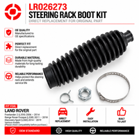Kit de soufflet de crémaillère de direction LR026273 pour Land Rover Range Rover Evoque Discovery Sport Pièces automobiles de direction