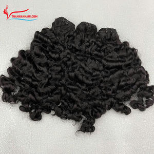 Meilleurs articles Paquets de cheveux bouclés birmans 100% brut vietnamien grand en stock pas de vente en gros synthétique - Product Image 4