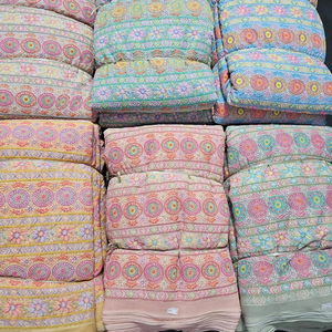 ผ้าปักลายฟ็อกซ์จอร์เจตต์หลากสี สำหรับทำชุดแฟนซี - Product Image 1